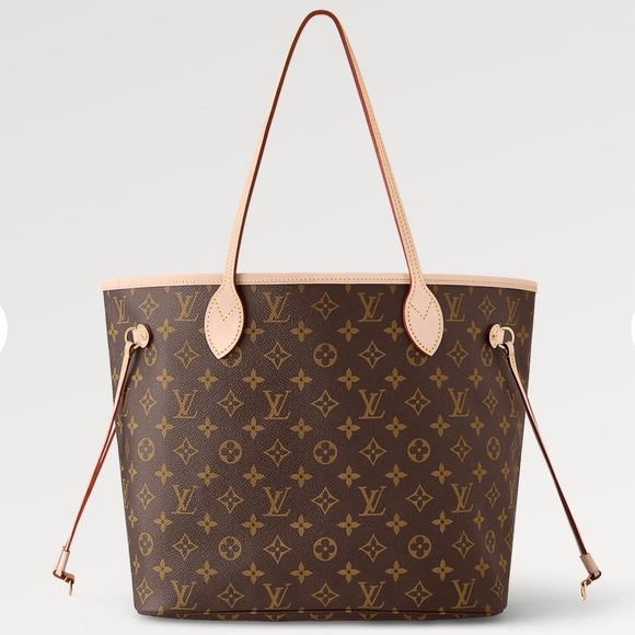 Louis Vuitton Handbags - Louis Vuitton Brown Monogram Tote NEVERFULL MM
